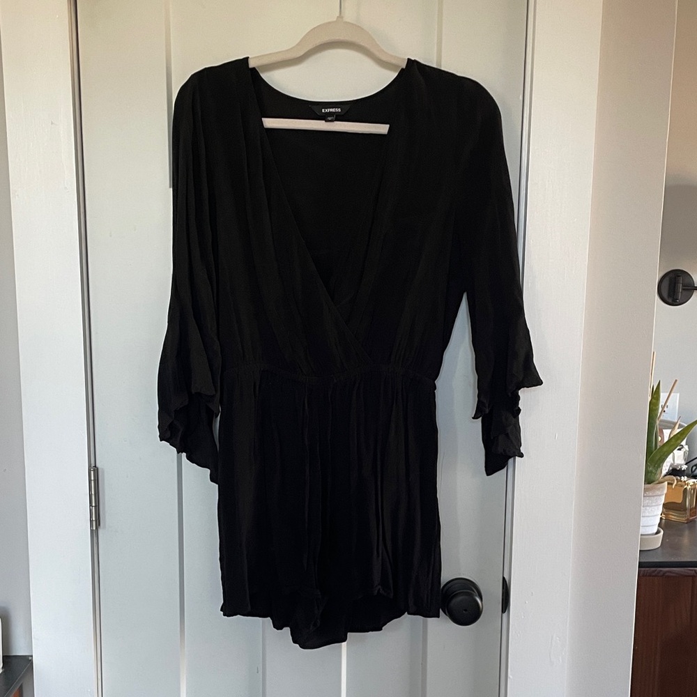Express Black Romper